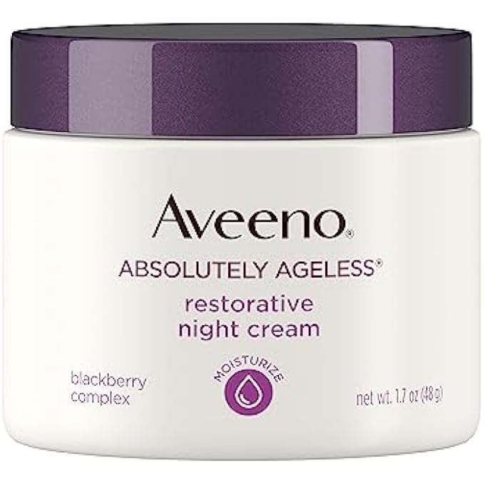 Aveeno ABSOLUTELY AGELESS RESTORATIVE NIGHT CREAM-1.7 OZ - Image 2